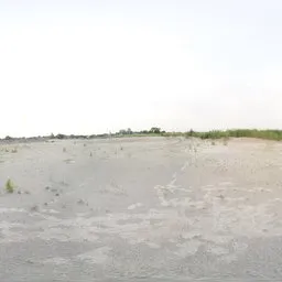 Sandy Plain with Distant Grass HDRI