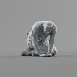 Lowpoly Construction Worker