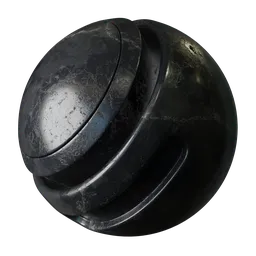 Polished Black Marble