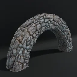 Stone Arch Rough Grey Rock