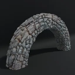 Stone Arch Rough Grey Rock