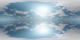 Clear Blue Sky Reflection