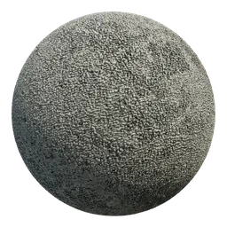 Scan Small white gravel wall