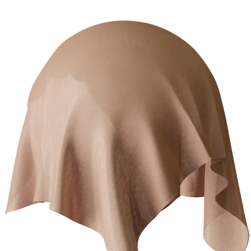 Plain Orange Sheer