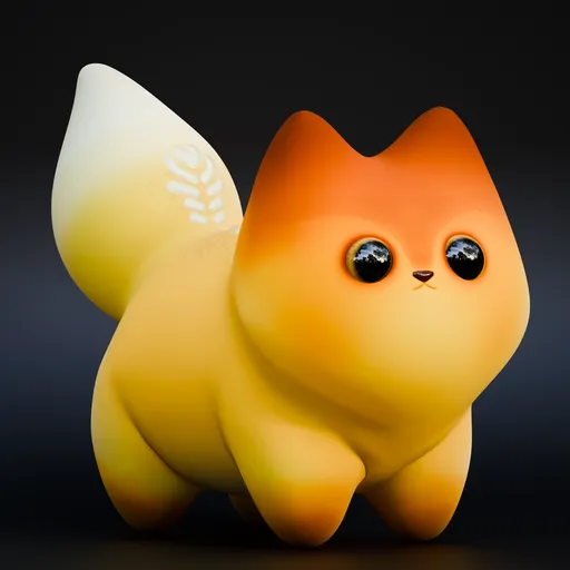 Orange Fox (Rigged)