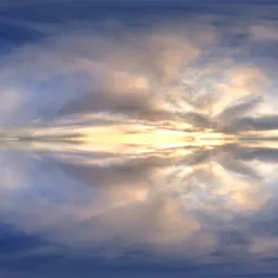 Infinite Real Sky - Cloudy Sunrise