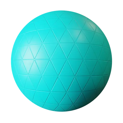 Cyan Wall Decoration Tiles