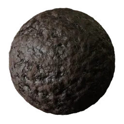 Highly detailed seamless PBR dirt texture for 3D modeling and rendering in Blender.