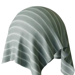 Stripe Duckegg Velvet