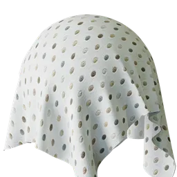 Polka White Embroidery