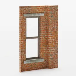 Wall window inset 2x3