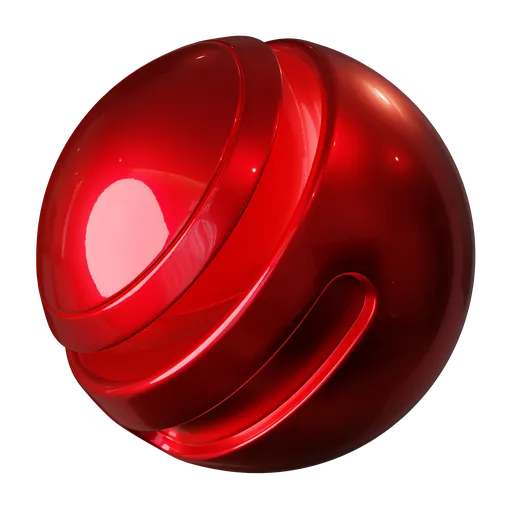 Red Car Paint Shader