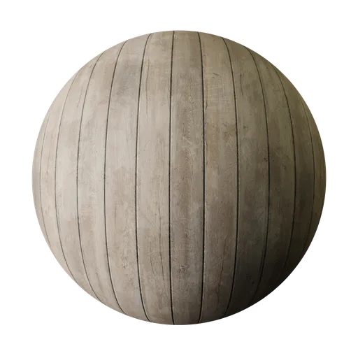 High-resolution PBR used wooden plank texture for 3D modeling in Blender.