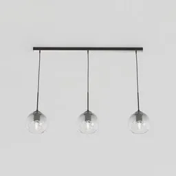 Steel ceiling light