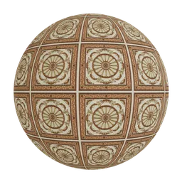 Classic decorative wallpaper