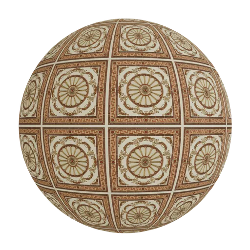 Classic decorative wallpaper