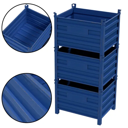 Stacked Storage Bins