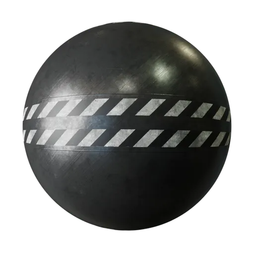 High-quality PBR Metal Plate texture for realistic 3D rendering in Blender and other software.