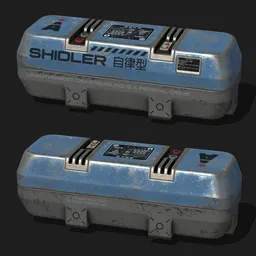 Shidler Machine Blue