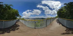 Daytime Cloud Corridor