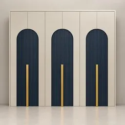 Arch Fluted Wardrobe