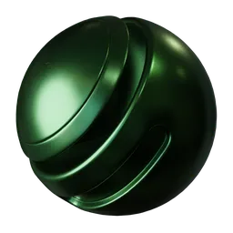 Green Frosted Metal