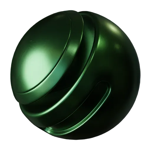 Green Frosted Metal