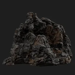 Rugged Rock Formation Modular