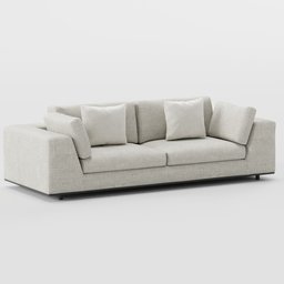 Double sofa - perry 98in