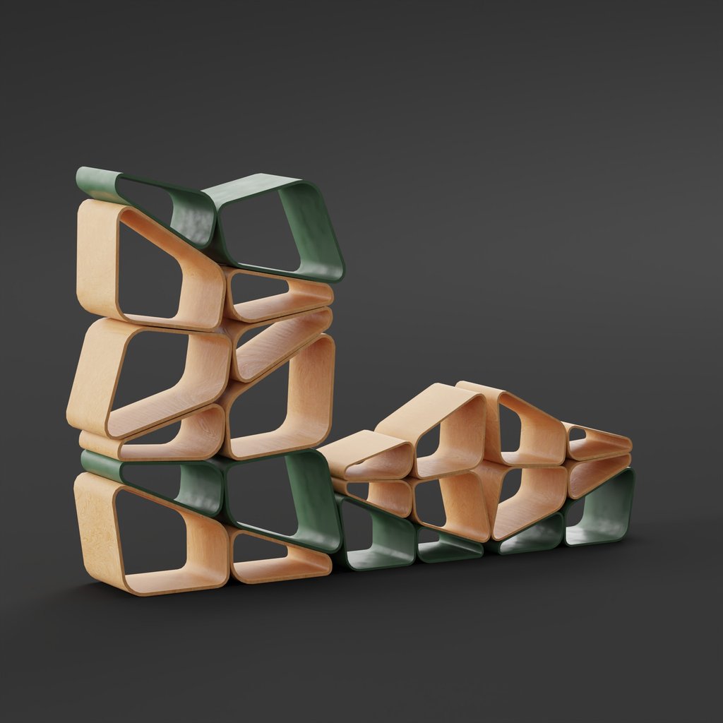 BlenderKit Download the Rack designer model