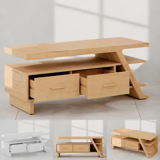 Minimalist TV Console