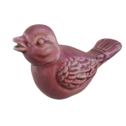 Vaux bird adornment pink