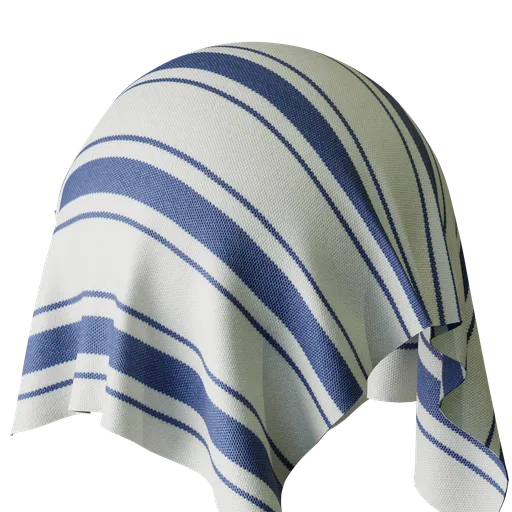 Stripe Blue Flat