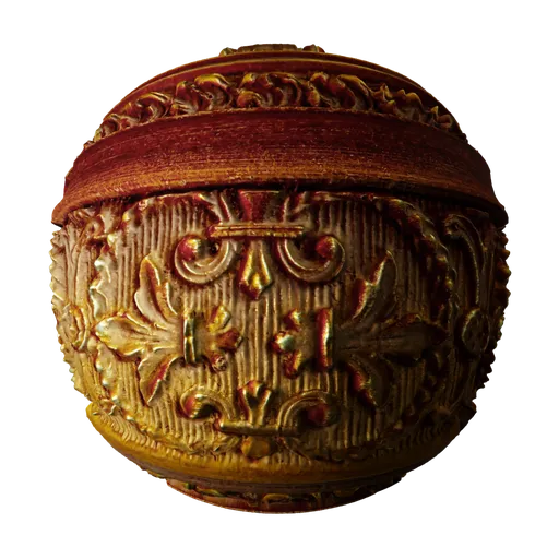 Gilded Gold Carving