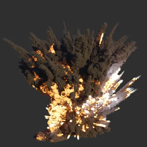 ground explosion vdb