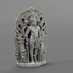 Indian Statue Photoscan