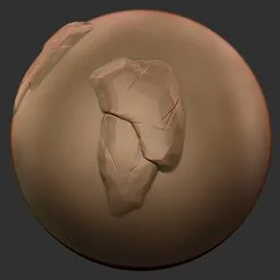 ER_Stylized Rock Deep Fracture