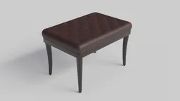 Leather Stool