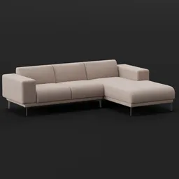 L-Shaped Sectional Sofa