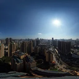 Daytime Sunshine City HDR