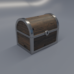 Decorative chest for games