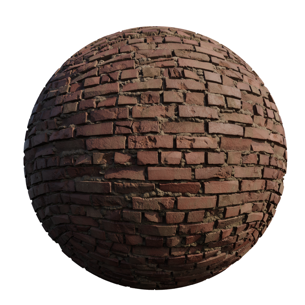 White bricks FREE bricks materials BlenderKit