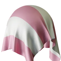 Stripe Pink Flat