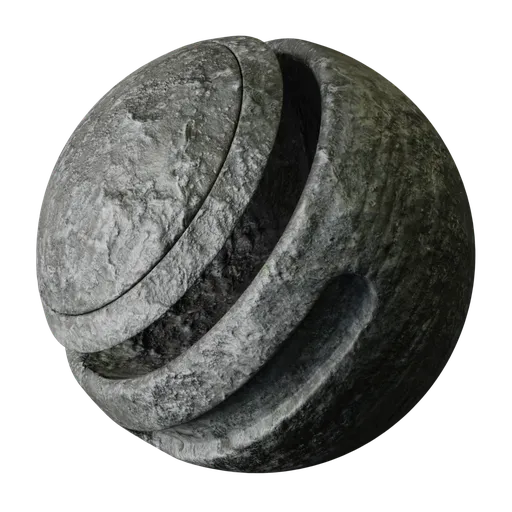 Weathered rock