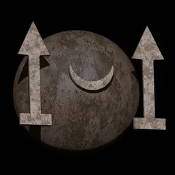 Rokviz Ancient ornament symbol brush