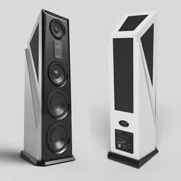Hi-End Speaker Legacy Aries White