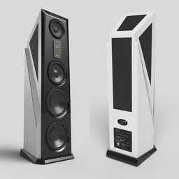 Hi-End Speaker Legacy Aries White