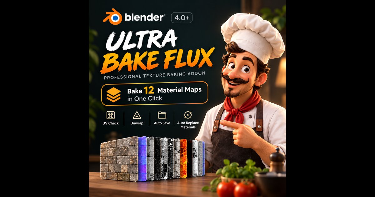 Ultra Bake Flux | Tools add-ons | Blendkit