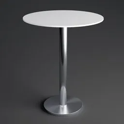 Small round table