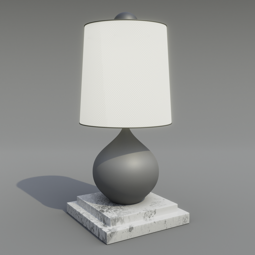 John-Richard lighting 4 | FREE 3D Table Lamp models | BlenderKit